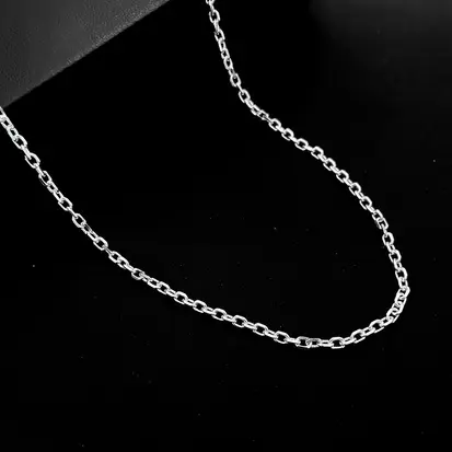 CORRENTE CARTIER DIAMANTADA 2,5MM 70CM